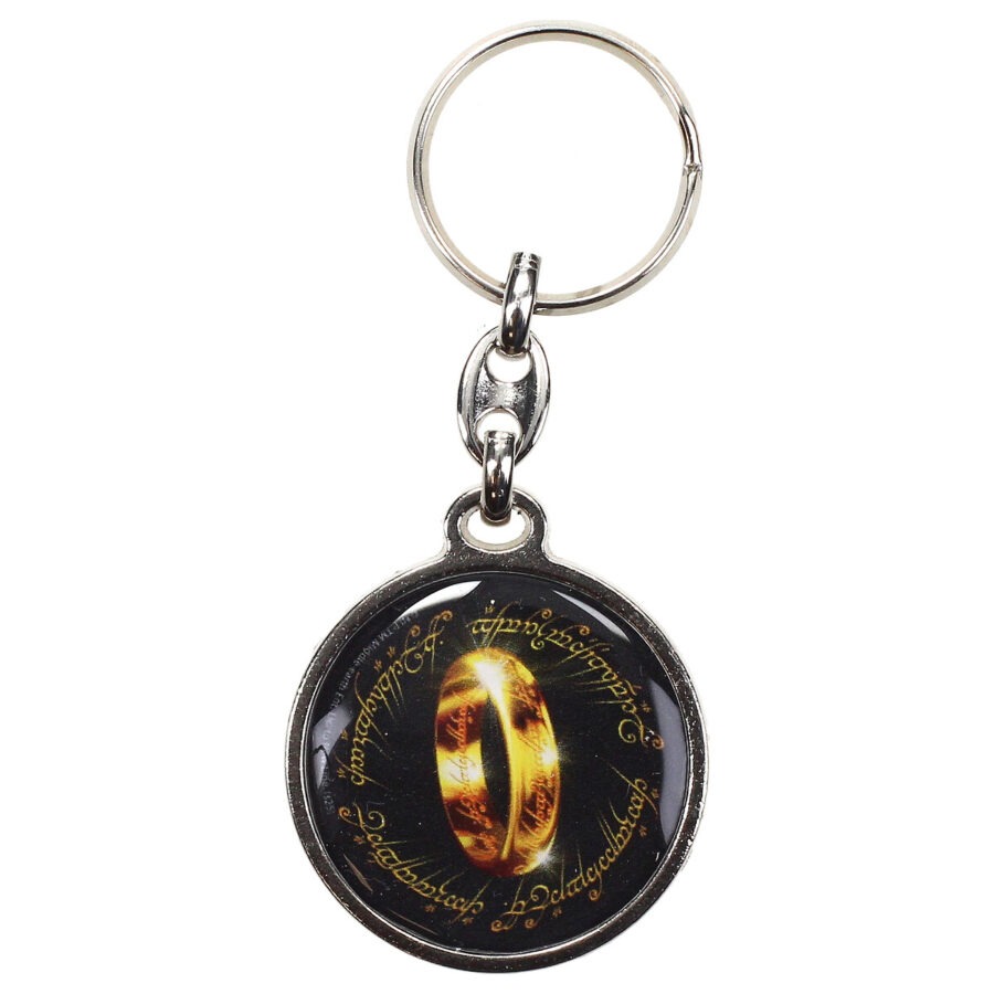 THE ONE RING LLAVERO REDONDO EL SEÑOR DE LOS ANILLOS