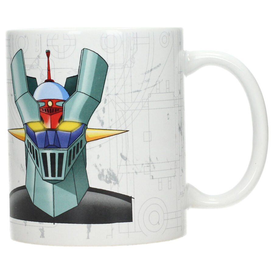 MAZINGER Z TAZA BLANCA CERAMICA MAZINGER Z
